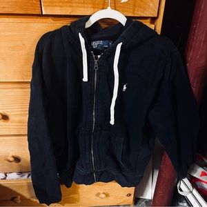 Polo full zip sweatshirt